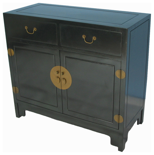 Black Lacqure Asian Accent Chests And by DYAG East
