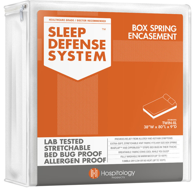 Sleep Defense System "Bed Bug Proof" Box Spring Encasement, Twin Xl