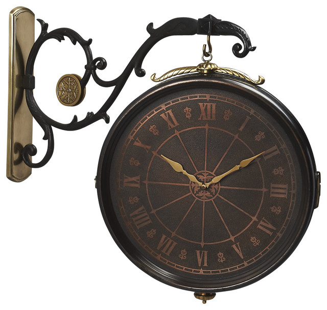 Butler Hors D'Oeuvres Wall Clock Southwestern Wall Clocks by