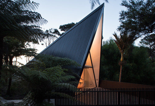 Una casa espectacular en plena naturaleza en Nueva Zelanda