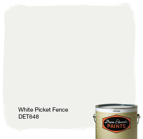 DunnEdwards Paints White Picket Fence DET648