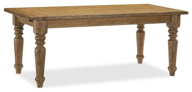 pottery barn kitchen table pine
