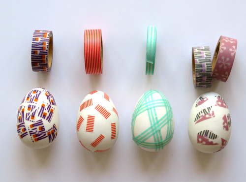 Fai da te: decorare le uova di Pasqua con i Washi Tape