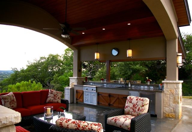 Pool Casita with Hill Country View - Traditional - Patio - austin - by