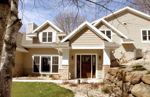 1980's Complete House Remodel - Contemporary - Exterior - Other - by Degnan Design Builders, Inc