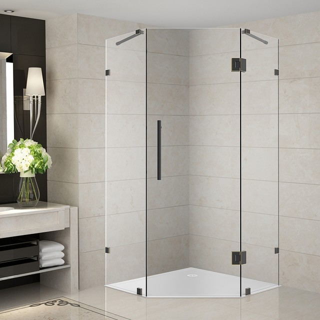Neoscape 34"x34"x72" Completely Frameless NeoAngle Shower Enclosure