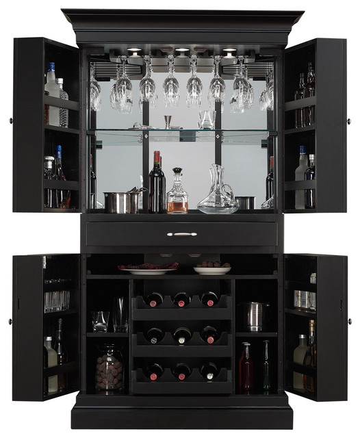 Arianna Blackstain Home Bar Wine Corner Server Contemporary