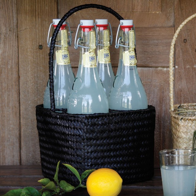 Seagrass Beverage Holder Contemporary Baskets other metro by