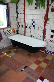 Tiled Bathroom  Eclectic  Bathroom  auckland  by Middle Earth 