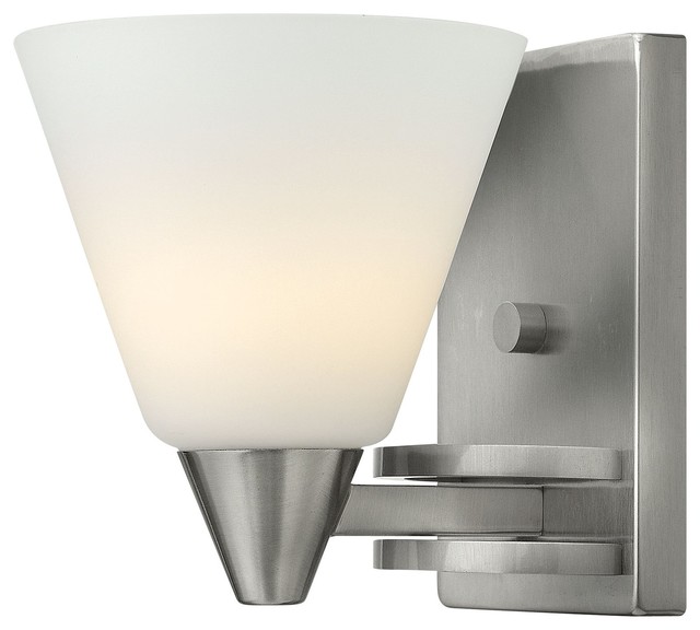 Hinkley Lighting Dillon Transitional Wall Sconce, Brushed Nickel - Contemporary - Wall Sconces ...