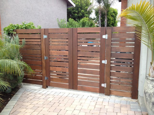 Custom Gates - Modern - Home Fencing And Gates - San Diego ...