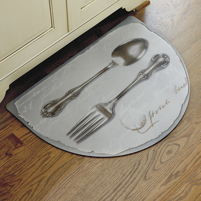 Heirloom Silverware Comfort Mat Traditional Rugs by Ballard Designs