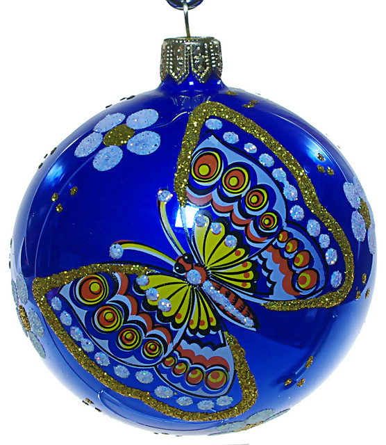 Meadow Christmas Ball Ornament  Traditional  Christmas Ornaments  by