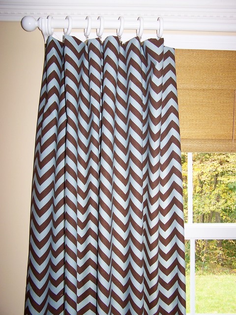 Brown And Burnt Orange Curtains 