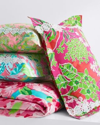 Lilly Pulitzer Sister Florals Percale Comforter Cover ...