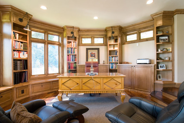 Home Office - Home Office - other metro - by C & C Custom Builders