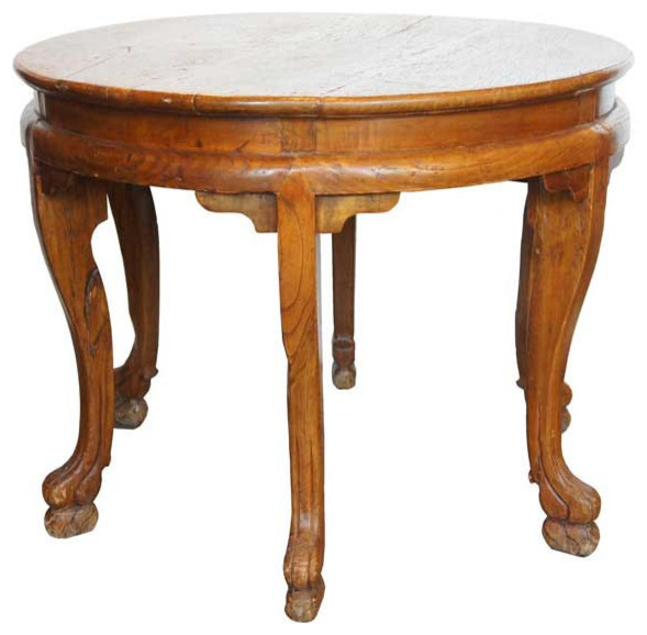Chinese Jiangxi Camphorwood Round Table Asian Dining Tables denver by Eron Johnson Antiques