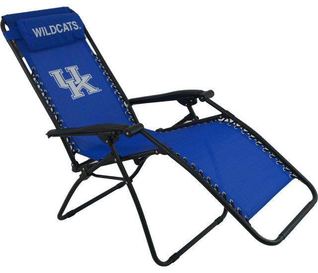 Kentucky Wildcats Zero Gravity Chair Traditional Outdoor Folding