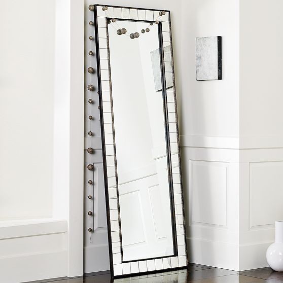 Antique Tiled Floor Mirror Modern Floor Mirrors