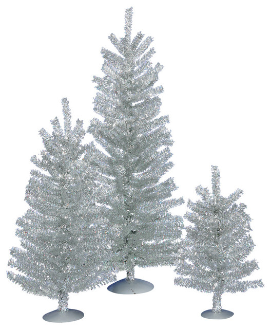 12 quot 18 quot 24 quot silver mini tree set 391t contemporary 12 quot 18 quot 24 quot silver mini tree set 391t contemporary