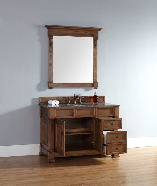 48 Inch Brookfield Country Oak Vanity with Drawers Traditional
