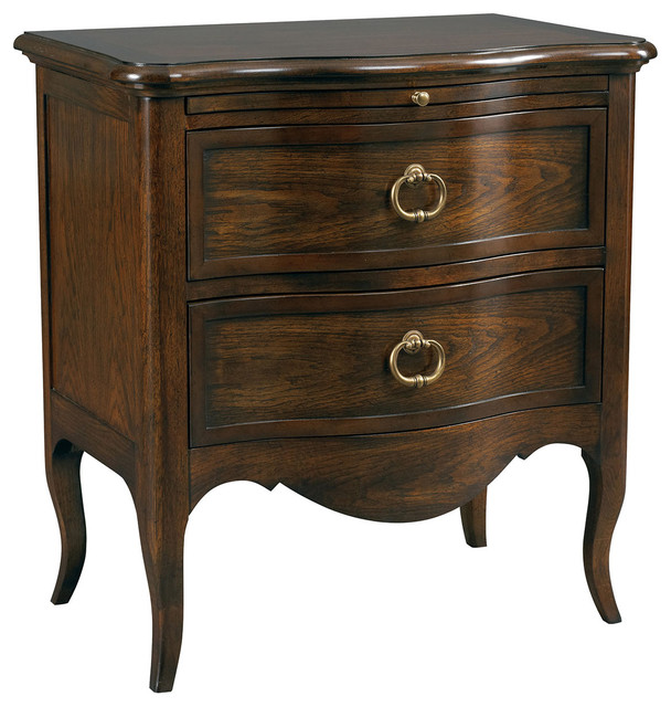 Hickory White Silvano Sophia Nightstand Traditional Nightstands And