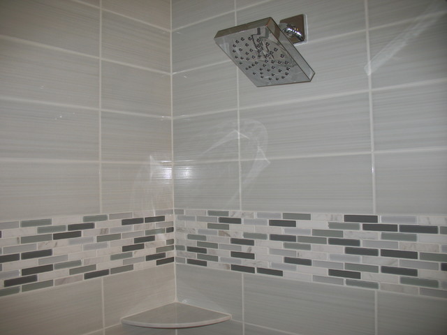 Modern Bathroom White Tile