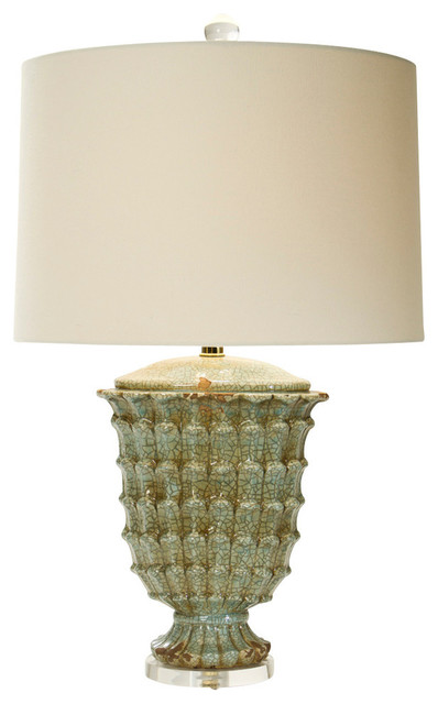 Jadeite Retreat Lamp - Rustic - Table Lamps