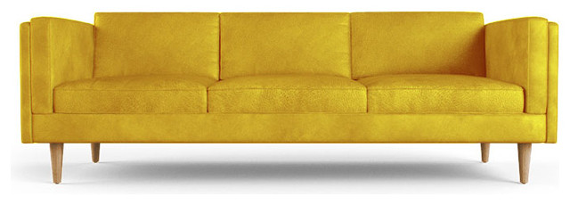 lemon grove leather sofa