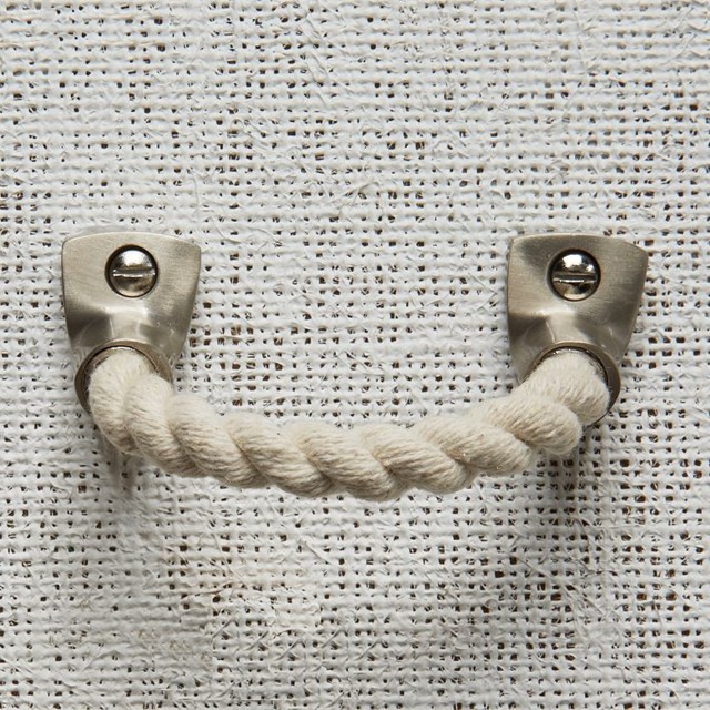 Rope + Metal Handle, Cotton Beach Style And