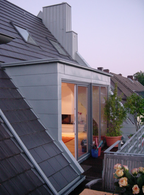Balkon im dachgeschoss bauen: ein gro?er balkon dient im eg als ...