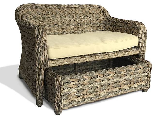 Royal Indoor/Outdoor Wicker Pet Daybed contemporary-daybeds