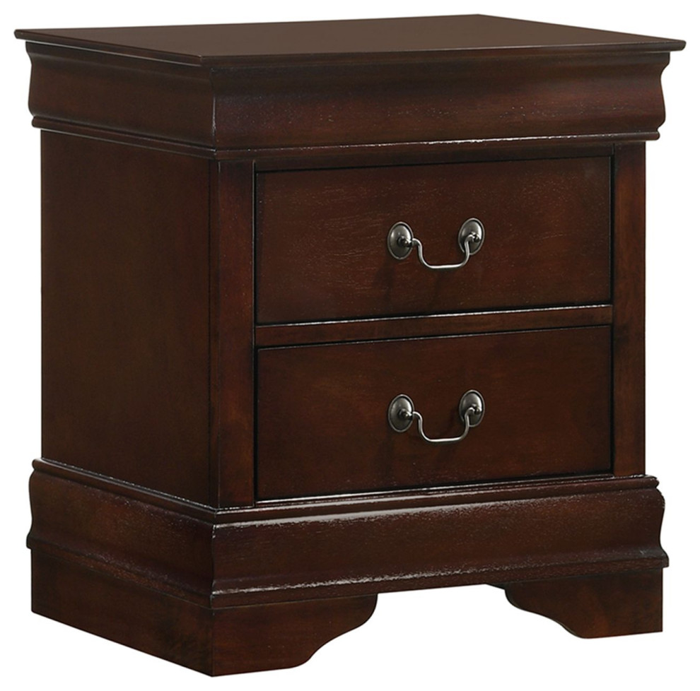 Picket House Furnishings Ellington Drawer Nightstand In Cherry