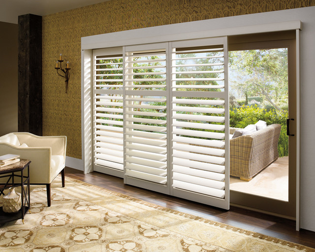 Sliding Glass Door Shutters Saint Louis, Saint Charles Shutters