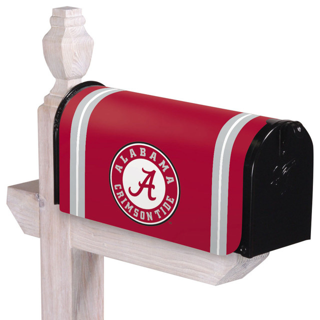 Alabama Crimson Tide Mailbox Cover Contemporary Mailbox