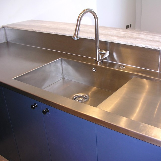 Stainless Steel Sinks modern-kitchen-taps