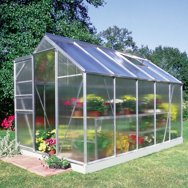 Halls Magnum 8 x 10Foot Greenhouse Kit Modern Greenhouses by