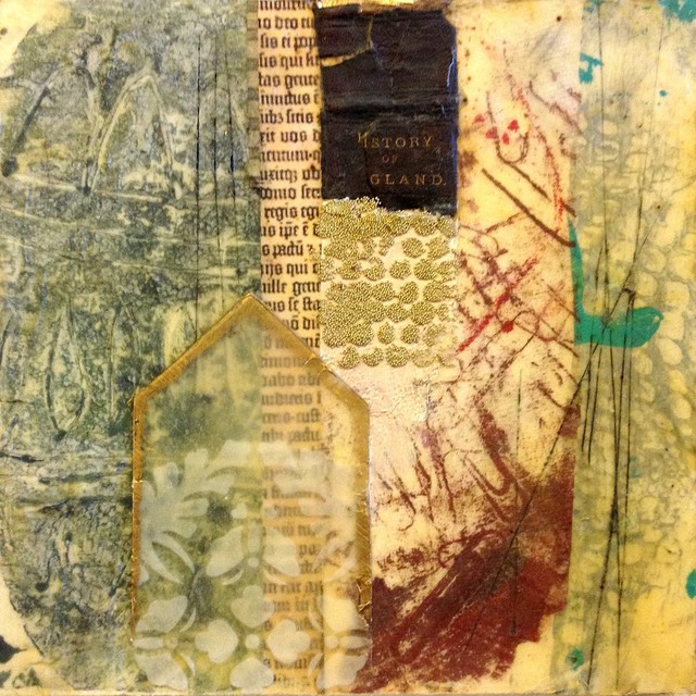 Sanctuary, Original, Mixed Media Contemporary Mixed Media Art by