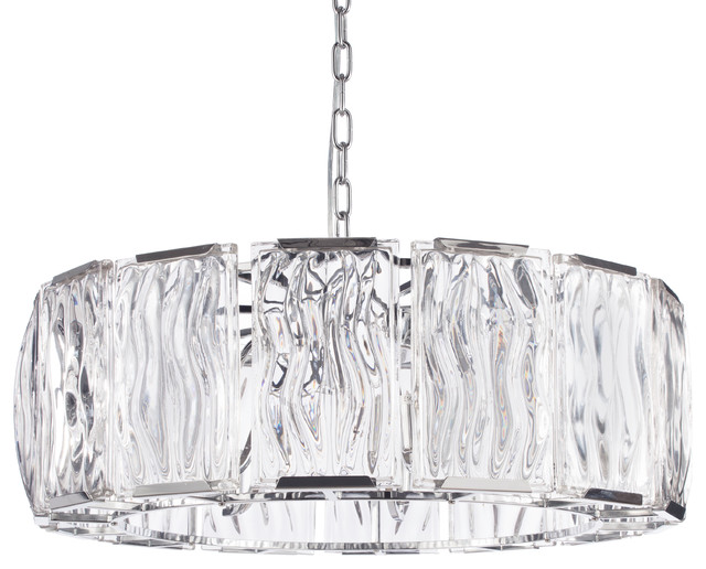 Kent 7 Light Ceiling Pendant Chrome