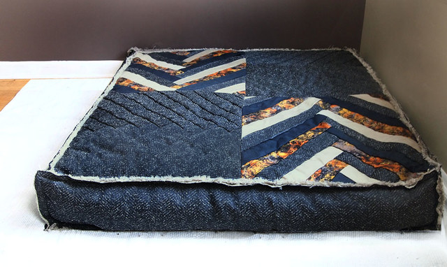 Custom Organic Buckwheat Oversized Floor Cushion - Eclectic - Sofas - chicago - by SOLO Home Design