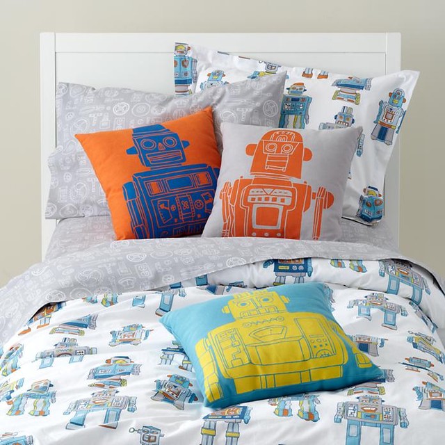 RoboBedding Eclectic Kids Bedding by The Land of Nod
