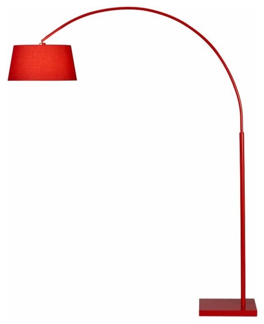 Lantern Arc Floor Lamp CB2 Modern Floor Lamps by CB2