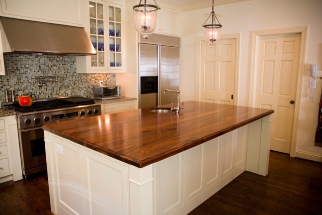 Wood Countertops with Sinks - It's WATERPROOF! - Kitchen - by Craft Art