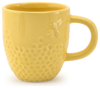 honeycomb beer mug