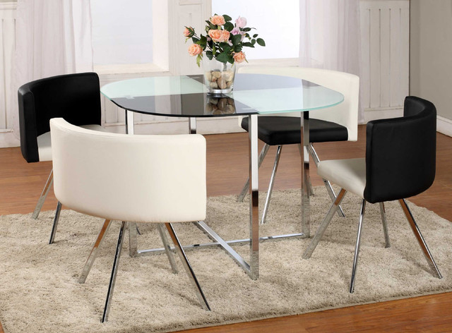 glass top table dinette sets