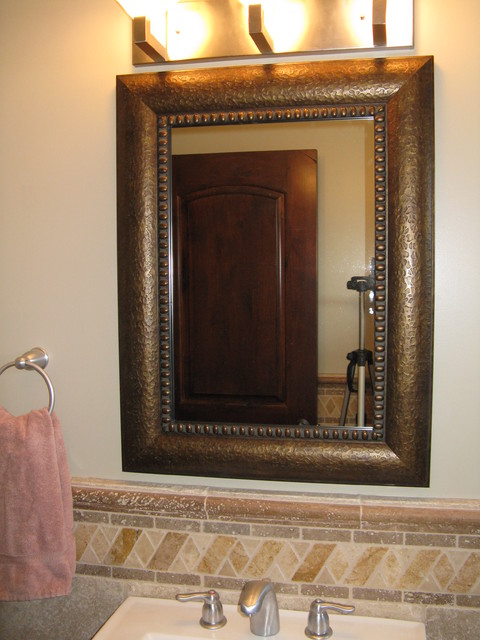 Mirror Frame Kit Traditional Bathroom Mirrors Salt Lake City By Reflected Design