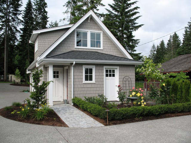 Malone's Landscape Design | Build - Traditional - Shed - seattle - by ...
