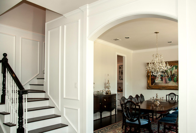 main entry into dining room