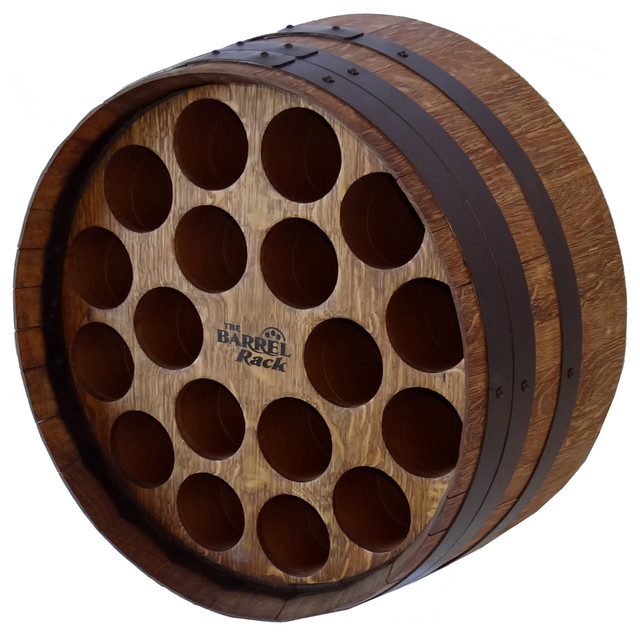 Barrel Wine Rack, Without Cradle Wine Racks by The Barrel Rack