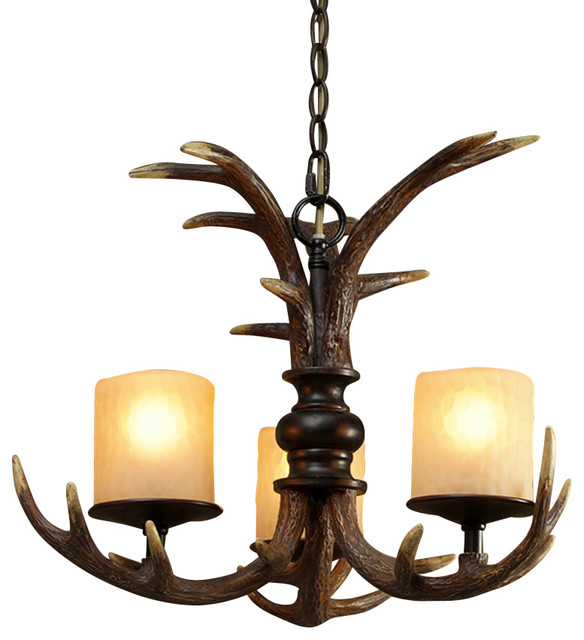 Retro Style Resin Antler Deer Horn Chandelier Retro Style Resin Antler Deer Horn Chandelier